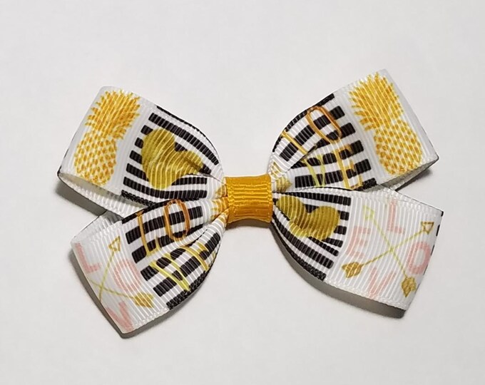 3" Pineapple Hair Bow *CLEARANCE*