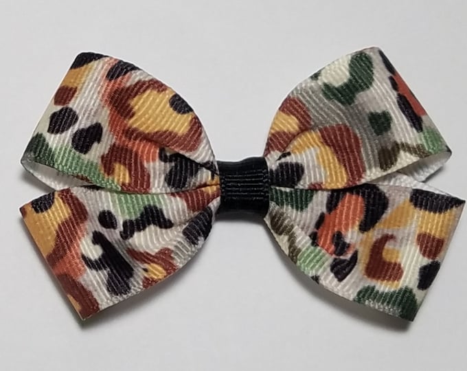 3" Leopard Hair Bow*