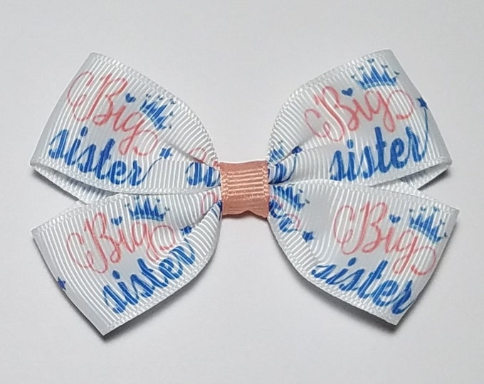 3" Big Sister Hair Bow