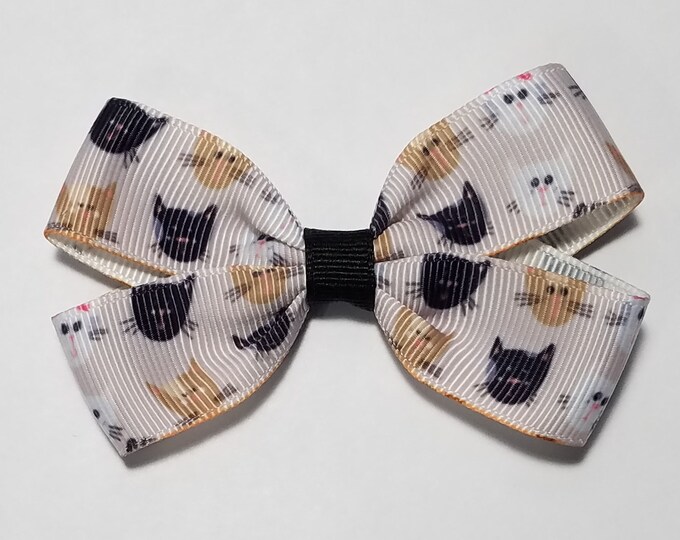 3" Kitty Cat Hair Bow