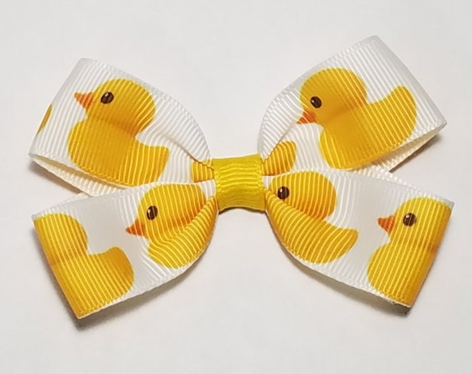 3" Rubber Duck Hair Bow