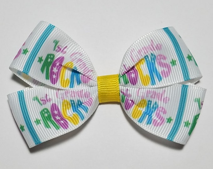 3" 1st Grade Hair Bow