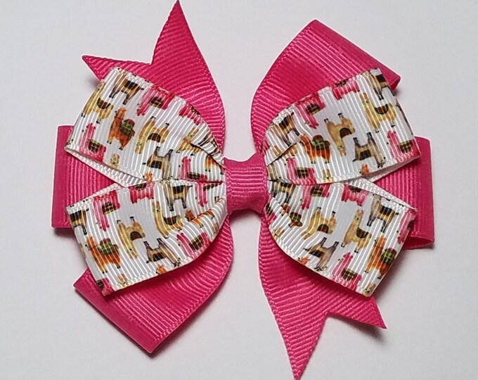 3.5" Llama Hair Bow *CLEARANCE*