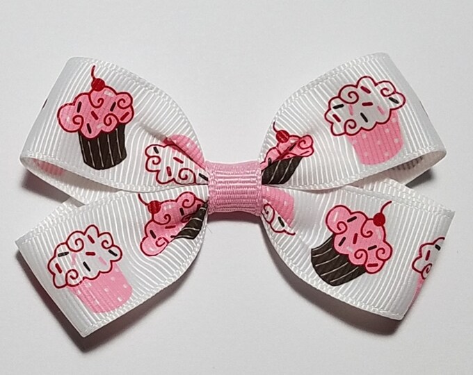 3" Cupcake Hair Bow