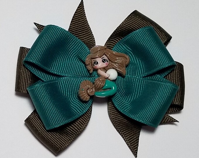 3.5" Mermaid Hair Bow *CLEARNACE*