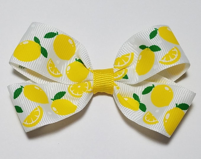 3" Lemon Hair Bow