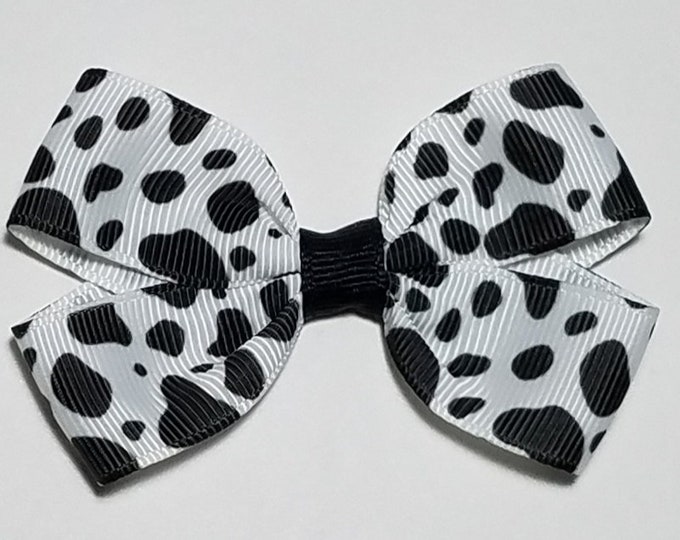 3" Dalmatian Puppy Spots Hair Bow