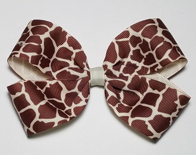 5" Giraffe Hair Bow