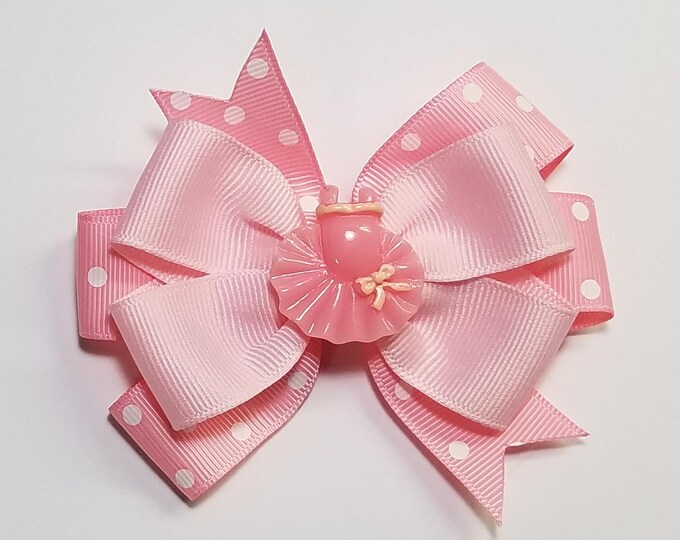 3.5" Ballerina Ballet Hair Bow *CLEARANCE*