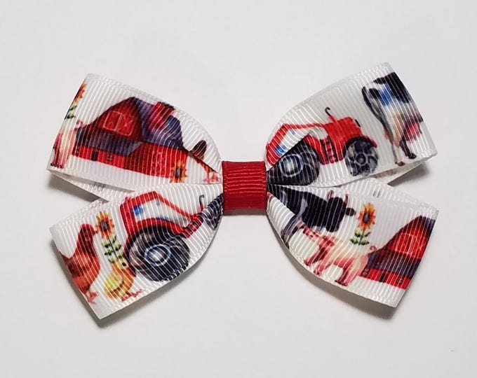 3" Farm Animal Hair Bow