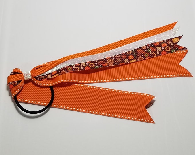 Fall Harvest Ponytail Streamer *CLEARANCE*