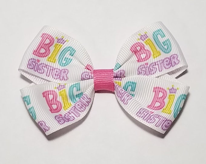 3" Big Sister Hair Bow