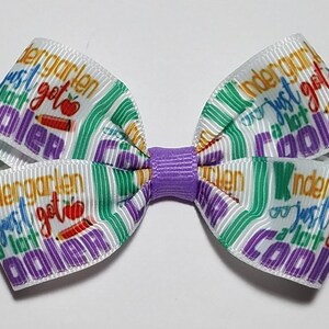 3&quot; Kindergarten Hair Bow *CLEARANCE*