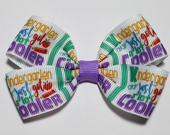 3" Kindergarten Hair Bow