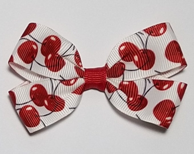 3" Cherry Hair Bow