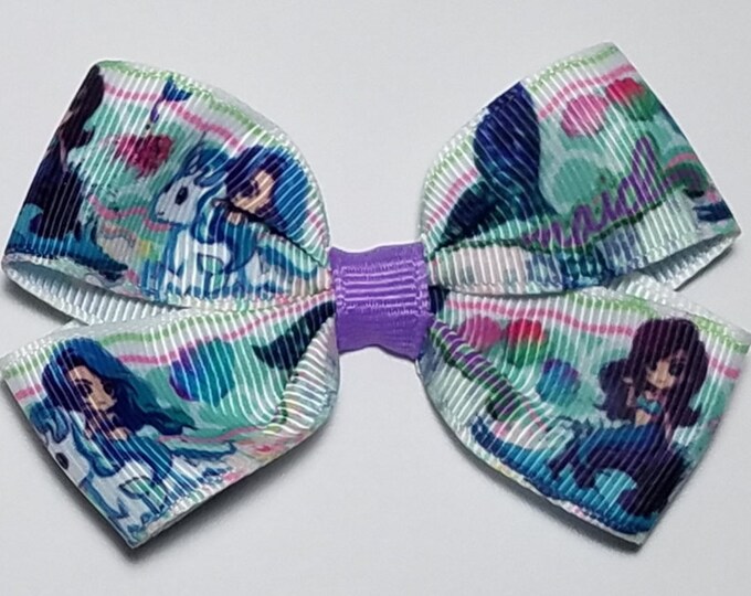3" Mermaid Hair Bow *CLEARANCE*
