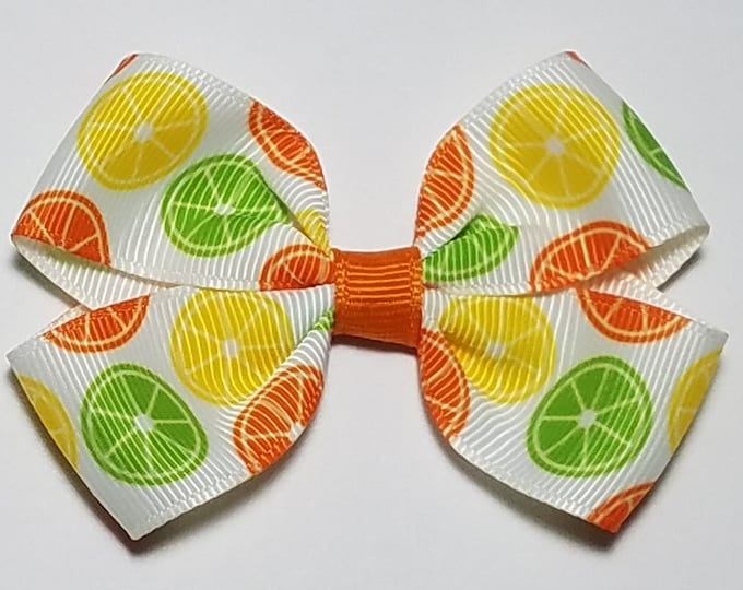 3" Citrus Fruit Hair Bow