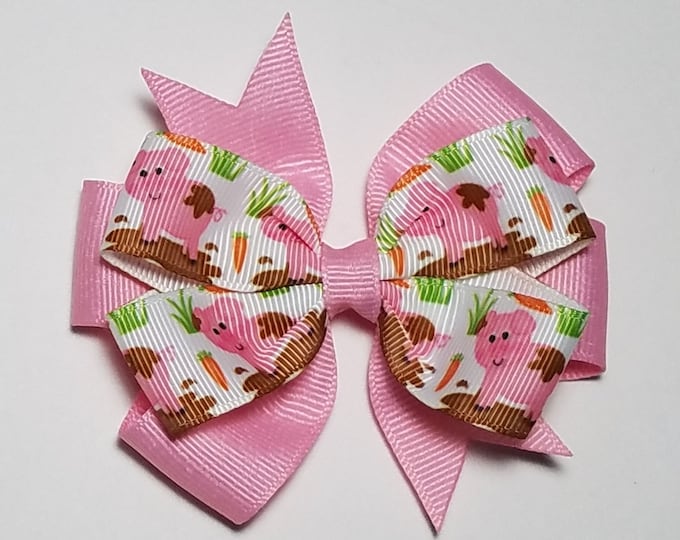 3.5" Pig Hair Bow *CLEARANCE*