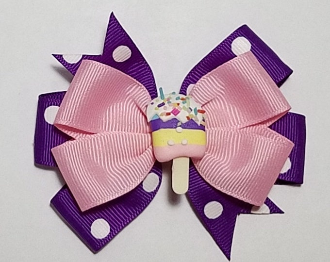 3.5" Ice Cream Hair Bow *CLEARANCE*