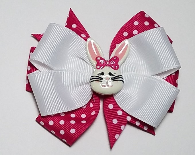 3.5" Bunny Rabbit Hair Bow *CLEARANCE*