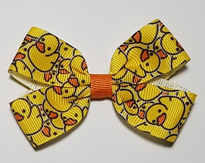 3" Rubber Duck Hair Bow