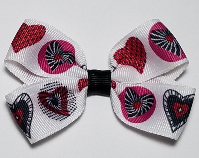 3" Heart Hair Bow *CLEARANCE*