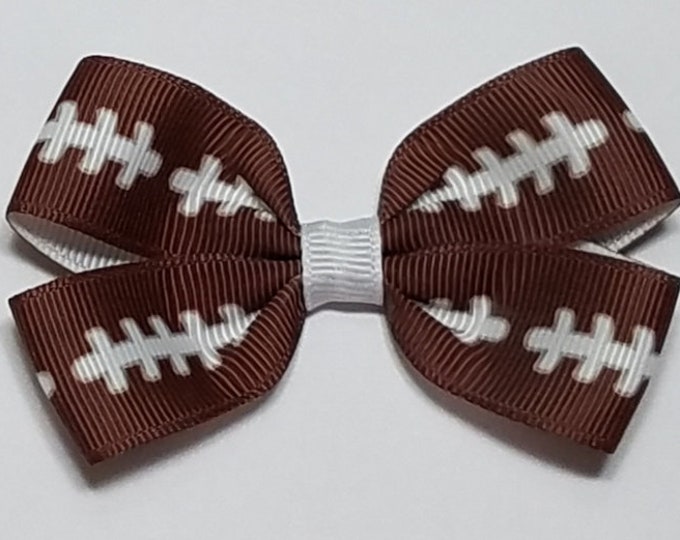 3" Football Hair Bow