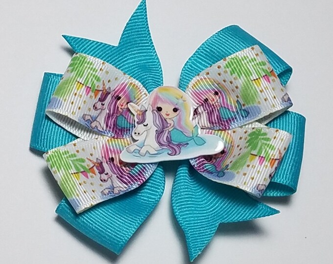 3.5" Mermaid Hair Bow *CLEARANCE*