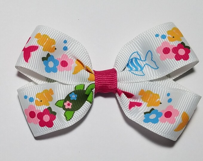 3" Ocean Animal Hair Bow