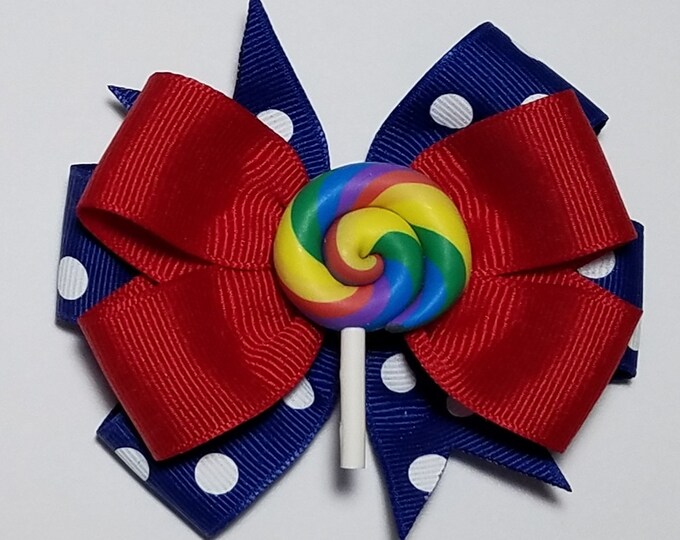 3.5" Lollipop Hair Bow *CLEARANCE*