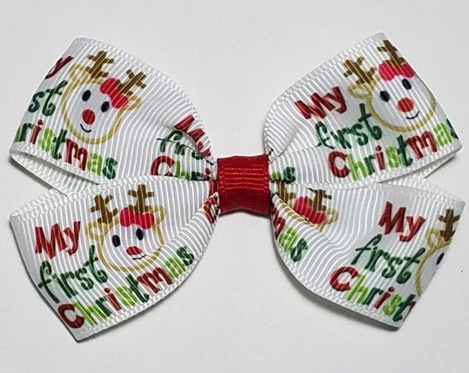 3" My 1st Christmas Hair Bow *CLEARANCE*