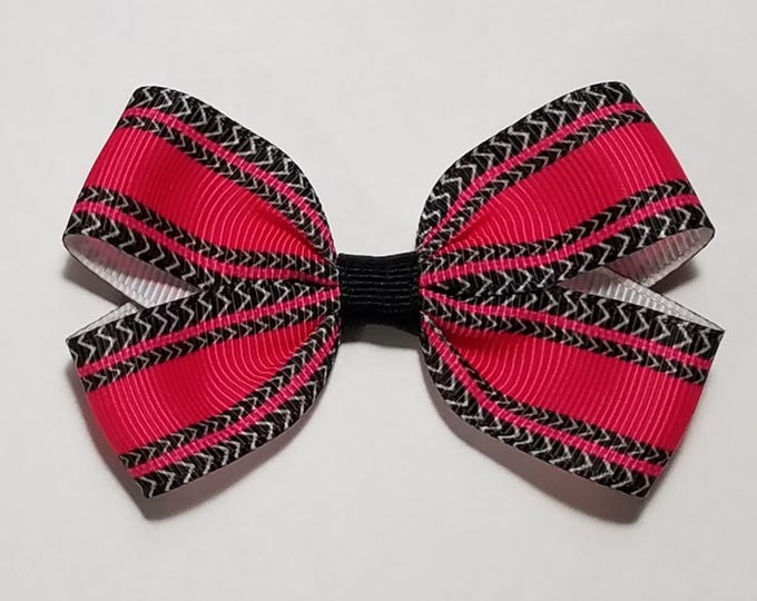 3" Chevron Hair Bow *CLEARANCE*