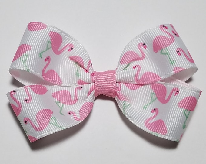 3" Flamingo Hair Bow