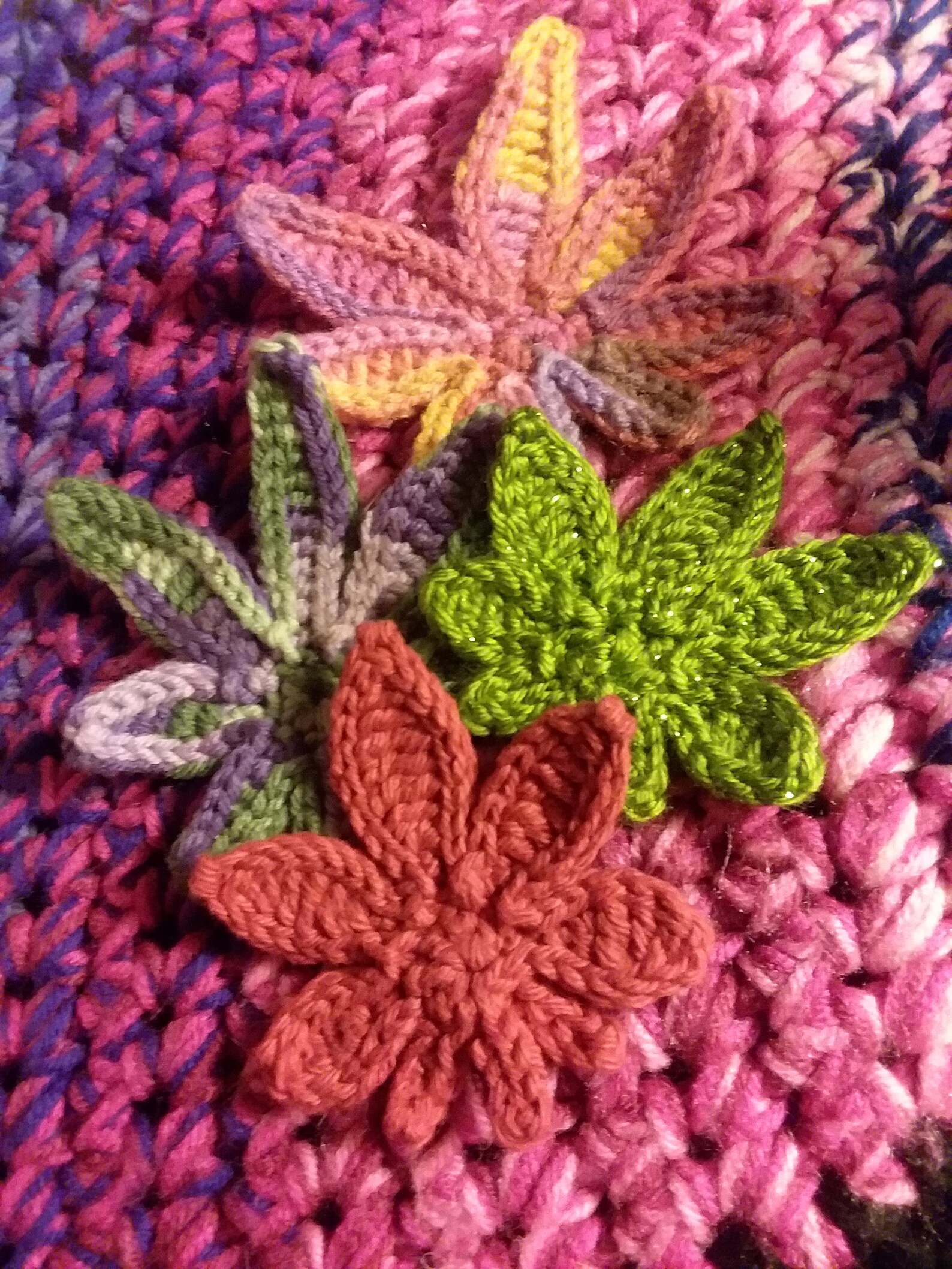 Crochet Pot Leaf Pattern Etsy