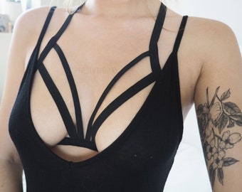 Rebel - Harness Bra / Body Harness - Lingerie - Fashion Accessories