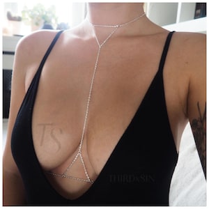 GIZA | Body Chain, Stainless Steel Jewellery for Women, Delicate Accessory for Her