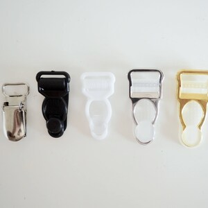 Add suspender clips to any of our garters image 2