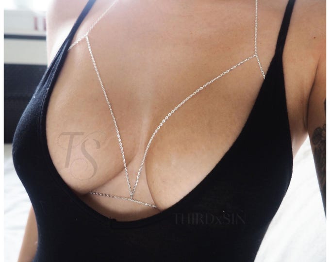 KARMA | Body Chain, Stainless Steel Jewellery for Women, Accessory in Silver, Gold, Black & Rose Gold