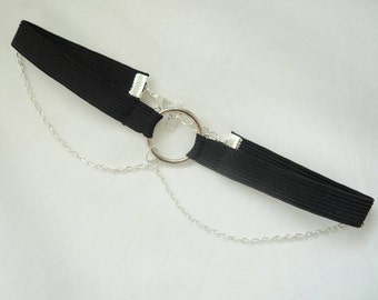 Luxuriöser Halsreif – elastische Halskette mit Kette, größenverstellbarer Modeschmuck, minimalistische, schlichte Modeaccessoires