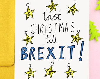 Brexit card | Etsy