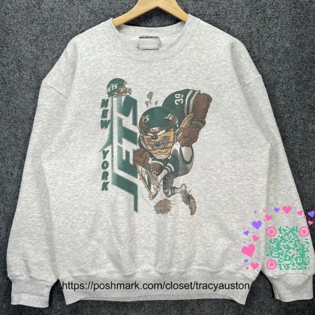 Vintage New York Jets Looney Tunes Sweatshirt, NFL NY Jets Football