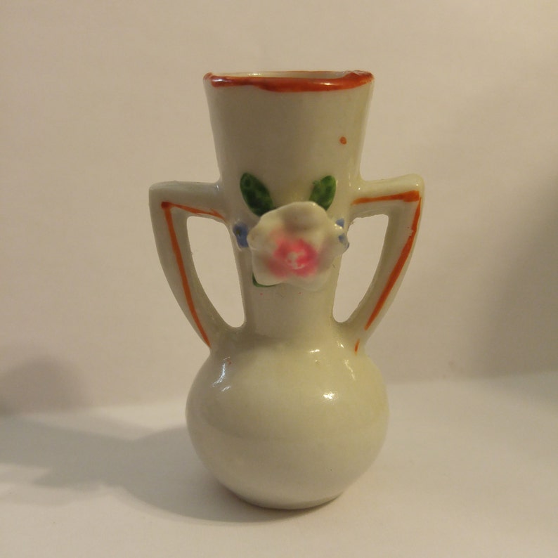 Toothpick holder miniature vase Made in Occupied Japan with Etsy
