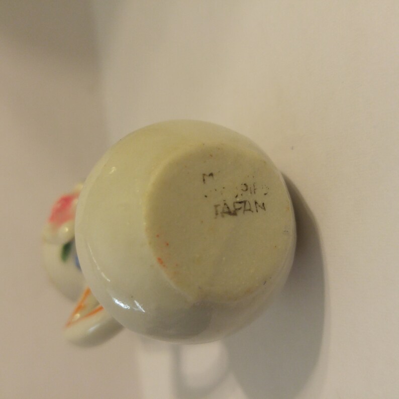 Toothpick holder miniature vase Made in Occupied Japan with Etsy