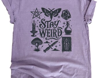 Stay Weird – Witchy Elements Tee