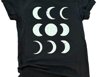 Camiseta de fases lunares