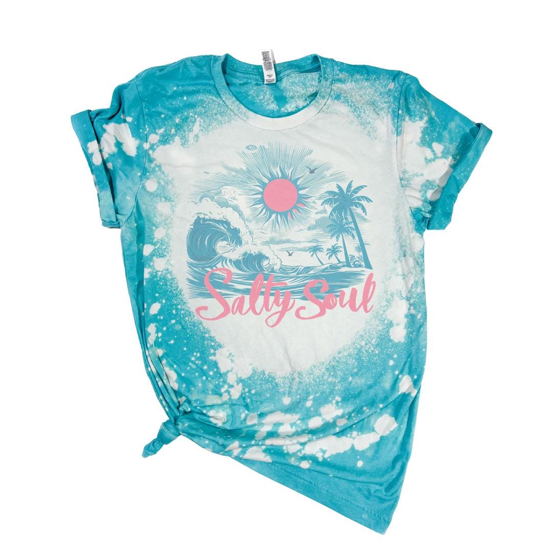 Salty Soul Beach Bleached Tee