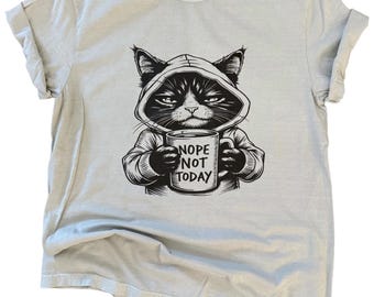 Nie, nie dzisiaj, koszulka z Grumpy Cat