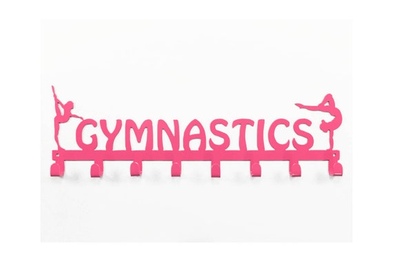 Personalized Gymnastics Medal Hooks | Gymnastics Medal Display| Gift for Gymnast | Gymnastics Accessories | Custom Gymnastics GIft