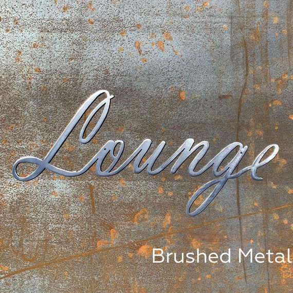 Bar Sign | Lounge Sign | Bar Decor | Coffee Shop Decor| Speakeasy Decor | Metal Sign