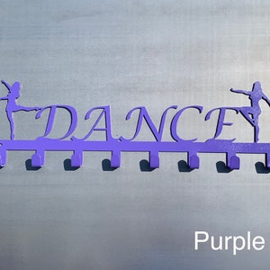 Personalized Dance Medal Holder: Custom Steel Dancer Gift